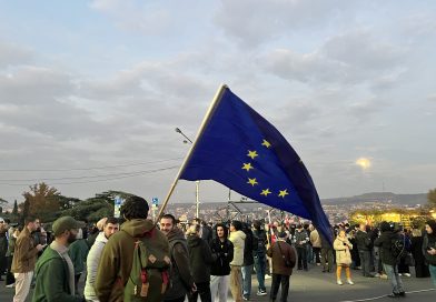 Protests continue in Tbilisi